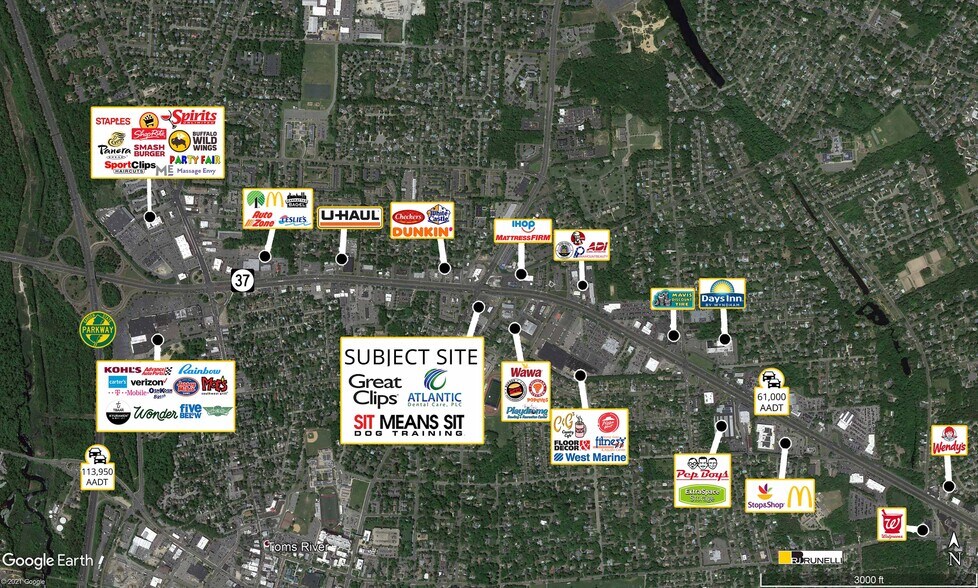 More Photos Of 165-169 Rt-37 E, Toms River Unknown For Sale