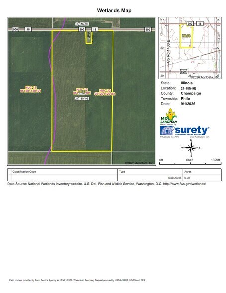 More Photos Of 1461 County Road 900 N, Tolono Land For Sale