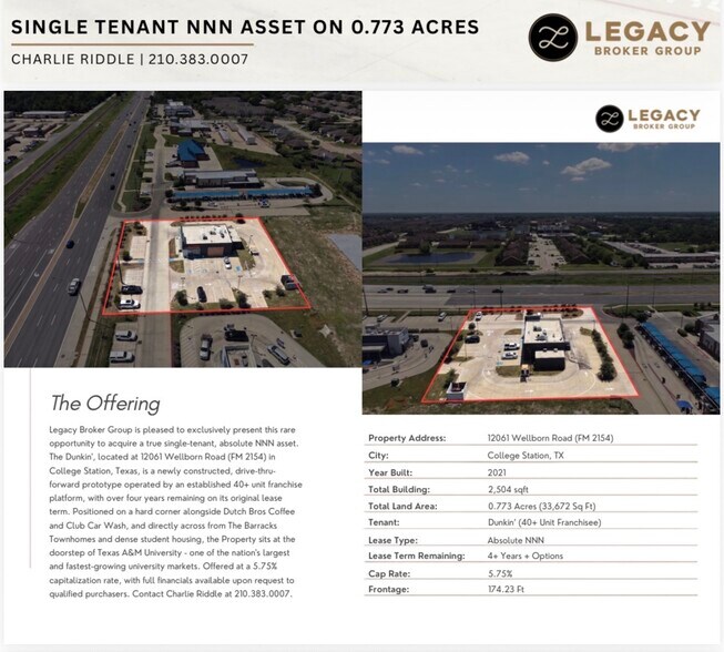 More Photos Of 12061 FM 2154, College Station Fast Food For Sale
