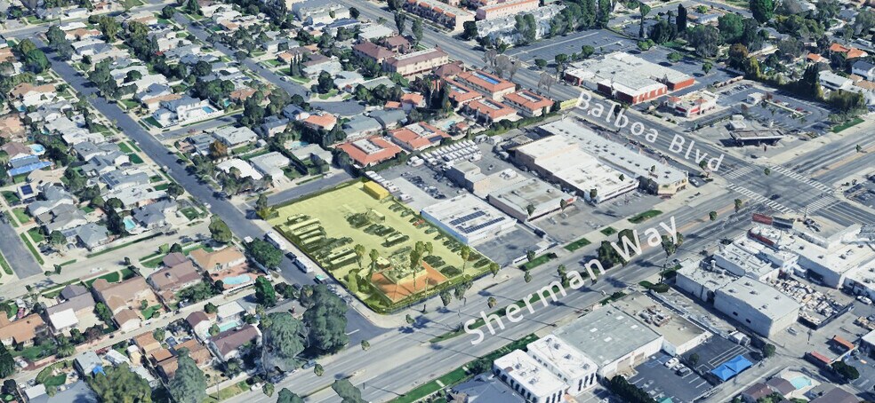 Primary Photo Of 16955 Sherman Way, Van Nuys Freestanding For Lease