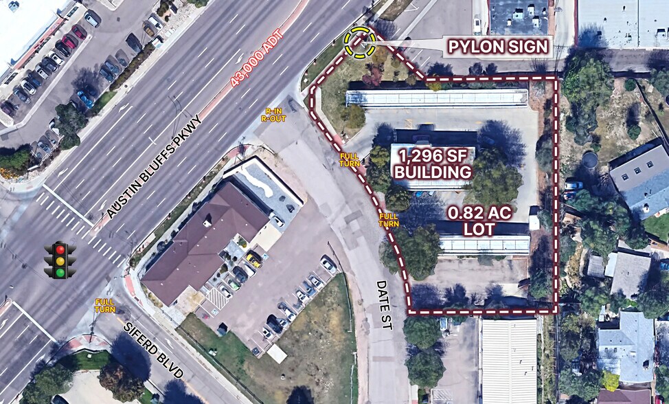 More Photos Of 4457 Austin Bluffs Pky, - LAND Land, Colorado Springs Land For Lease