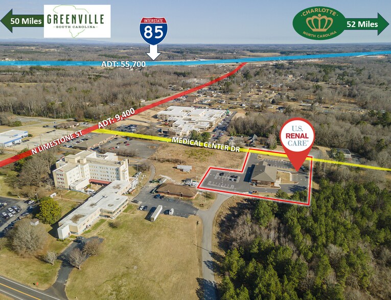 More Photos Of 140 Medical Center Dr, Gaffney Medical For Sale