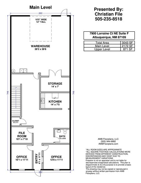 More Photos Of 7900 Lorraine Ct NE, Albuquerque Industrial For Sale