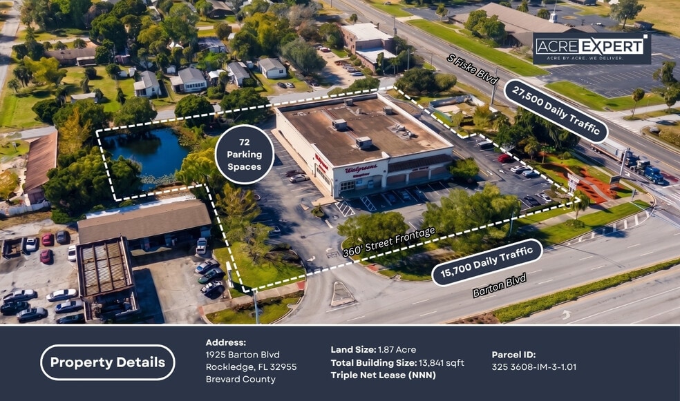 More Photos Of 925 Barton Blvd, Rockledge Drugstore For Sale
