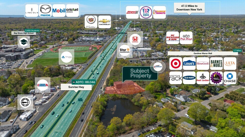 More Photos Of 1501 Sunrise Hwy, Bay Shore General Retail For Sale