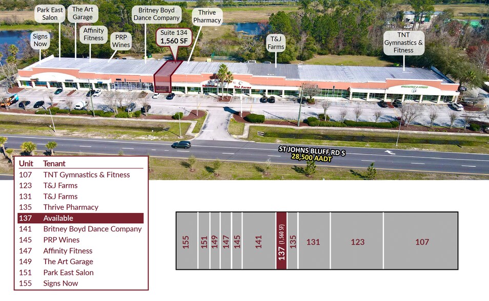 More Photos Of 2683 St Johns Bluff Rd S, Jacksonville Flex For Lease