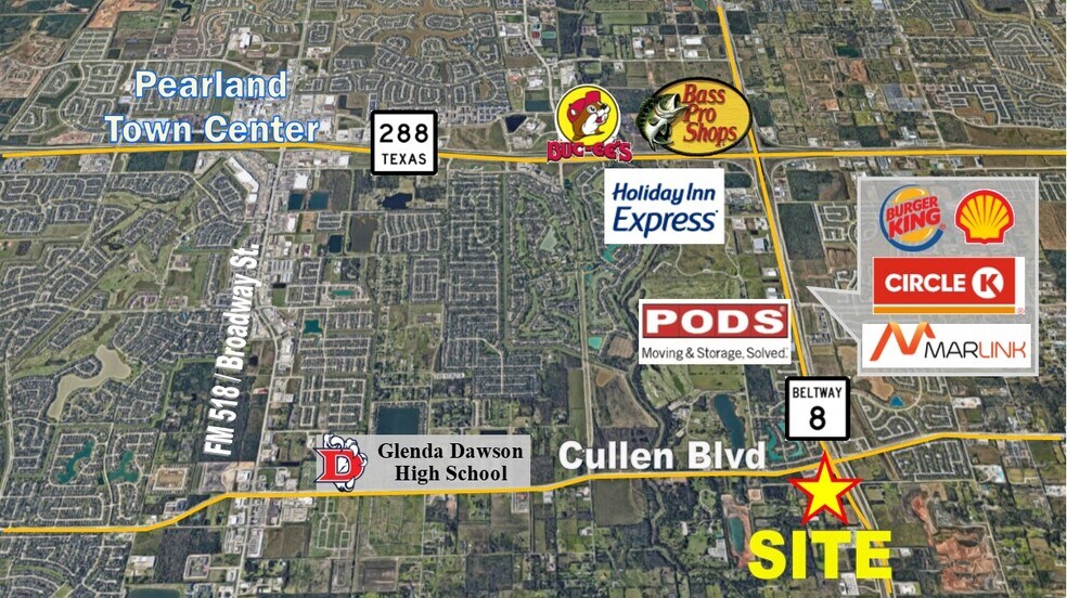 More Photos Of 14455 S Houston Pky E, Houston Land For Sale