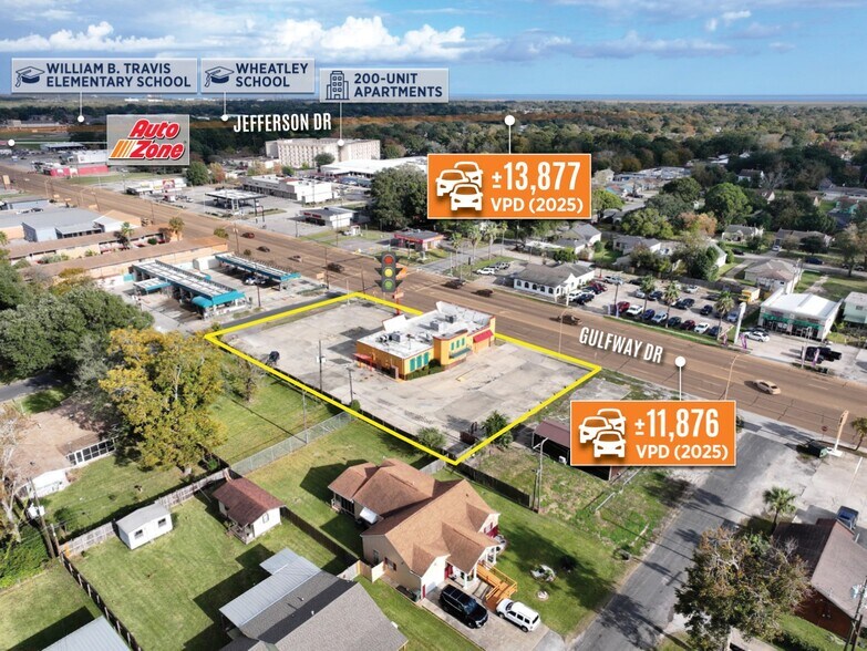More Photos Of 4049 Gulfway Dr, Port Arthur Fast Food For Lease