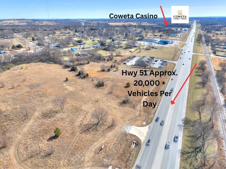 More Photos Of 27907 S State Highway 51, Coweta Land For Sale