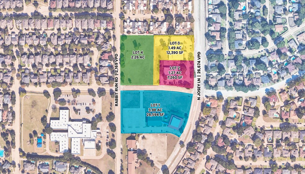 More Photos Of 3925 N Josey Ln, Carrollton Land For Sale