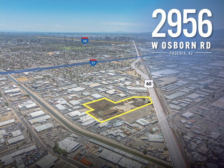 Primary Photo Of 2956 W Osborn Rd, Phoenix Land For Sale