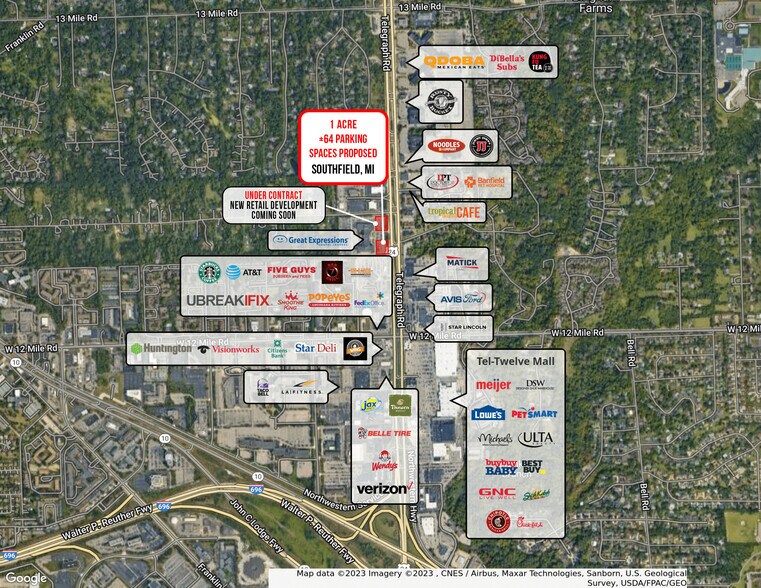 More Photos Of 29777 Telegraph Rd, Southfield Land For Sale