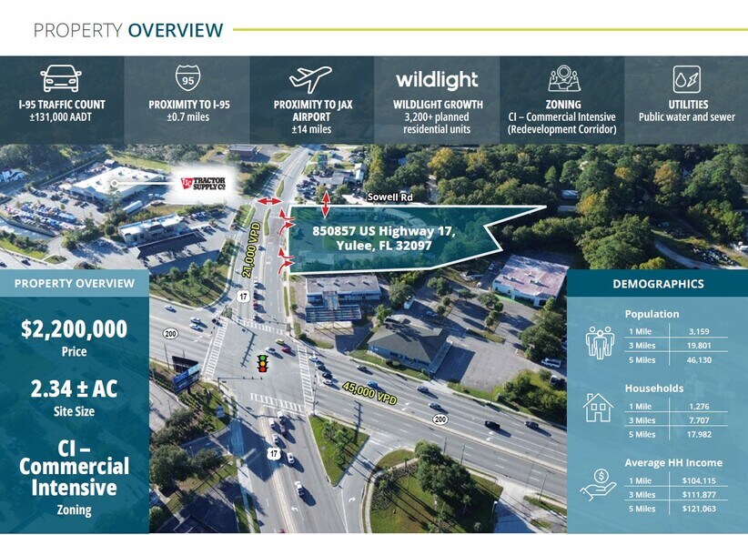 More Photos Of 850857 US Highway 17, Yulee Land For Sale