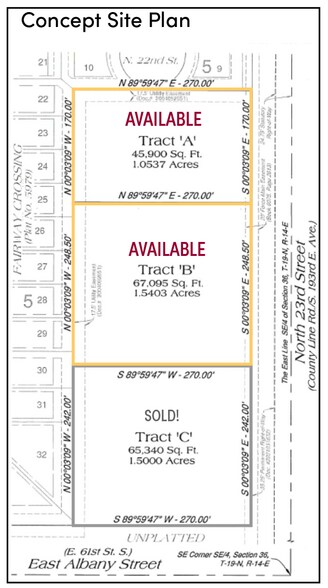 More Photos Of 61st & County Line Rd, Broken Arrow Land For Sale