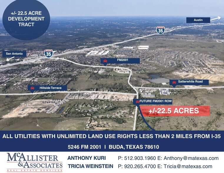 Primary Photo Of 5246 FM 2001, Buda Land For Sale