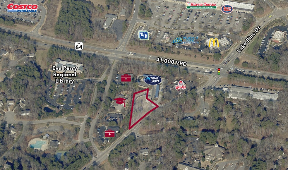 Primary Photo Of 1970 Lake Pine Dr, Apex Land For Sale
