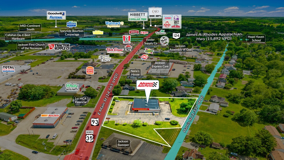 More Photos Of 667 E Main St, Jackson Freestanding For Sale