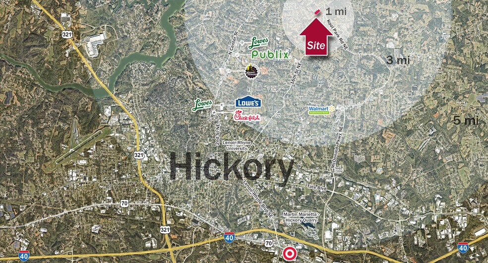 Primary Photo Of Cloninger Mill Rd NE, Hickory Land For Sale