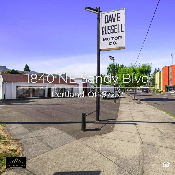 Primary Photo Of 1840 NE Sandy Blvd, Portland Auto Dealership For Sale
