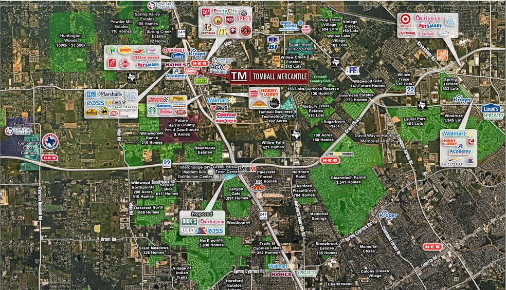 More Photos Of NEC SH 249 & Medical Complex Drive, Tomball Unknown For Lease