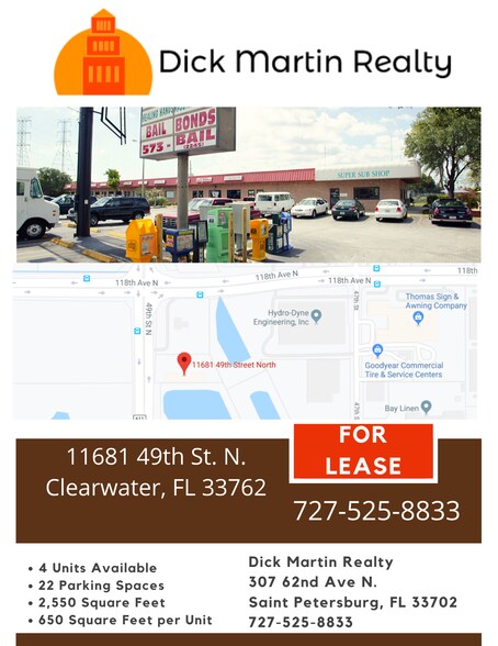More Photos Of 11681 49th St N, Clearwater Storefront For Lease