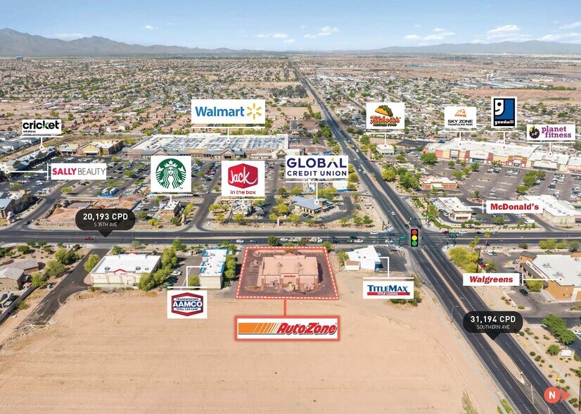 More Photos Of 6155 S 35th Ave, Phoenix General Retail For Sale