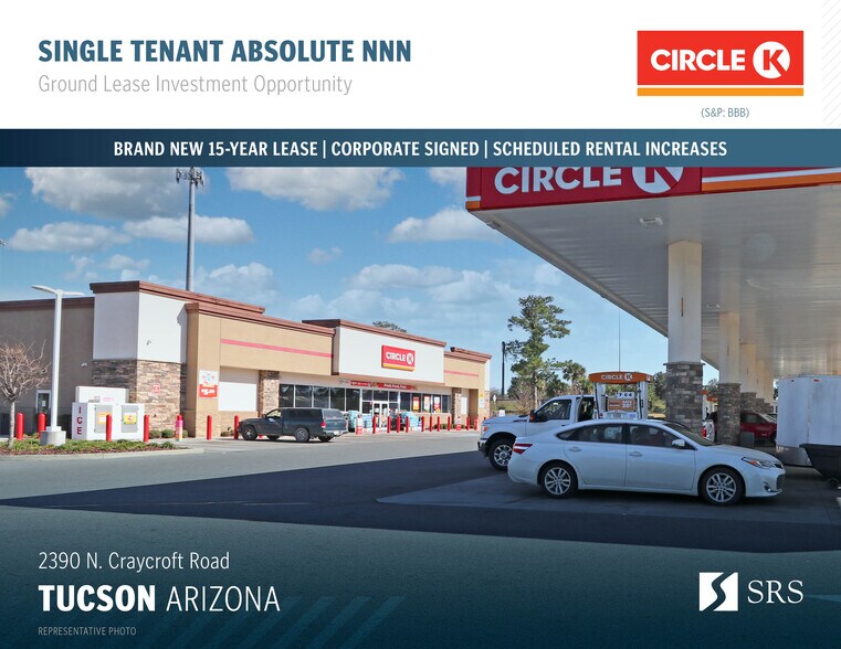 Primary Photo Of 2390 Craycroft Rd, Tucson Service Station For Sale
