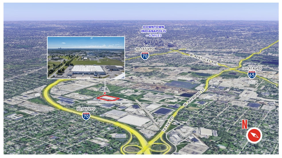 More Photos Of 4001 W Minnesota St, Indianapolis Refrigeration Cold Storage For Lease