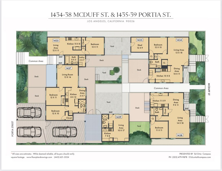 More Photos Of 1434 McDuff St, Los Angeles Apartments For Sale