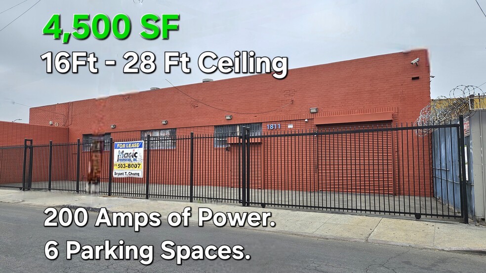 More Photos Of 1811 E 20th St, Los Angeles Warehouse For Lease