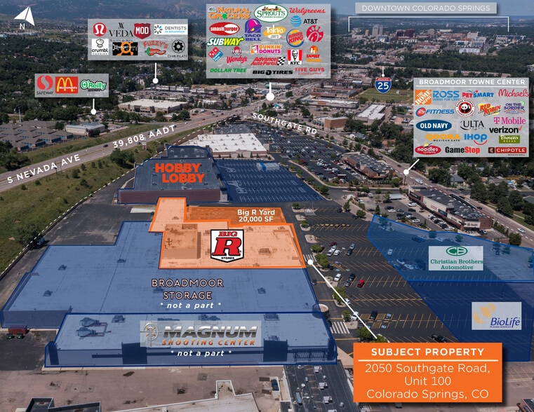 More Photos Of 2050 Southgate Rd, Colorado Springs Storefront For Sale