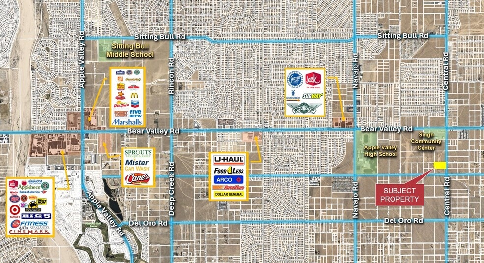 Primary Photo Of 251111 Central Rd, Apple Valley Land For Sale