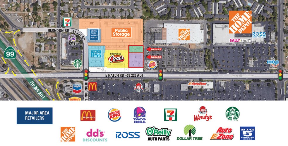 More Photos Of 1351 E Hatch Rd, Modesto General Retail For Sale