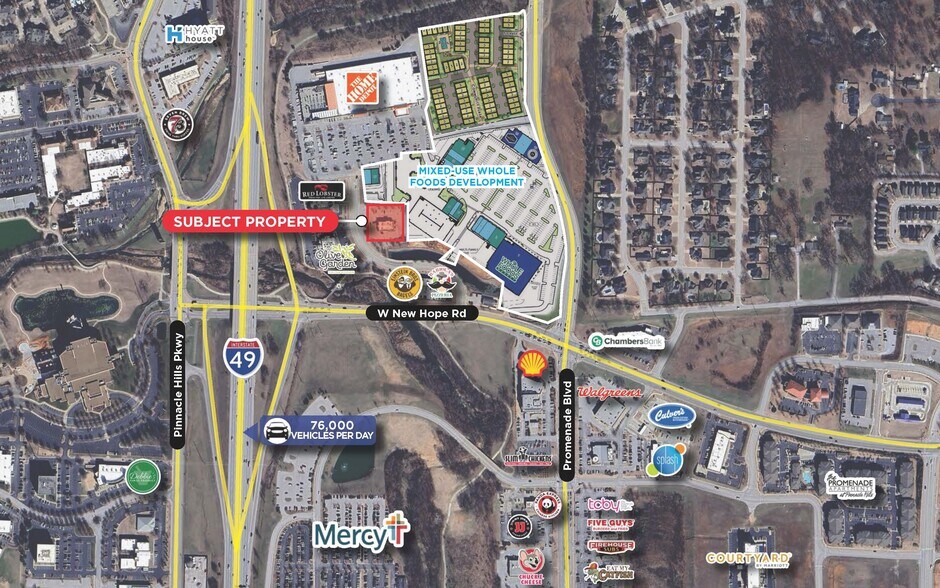 More Photos Of 1715 S 46th St, Rogers Fast Food For Lease