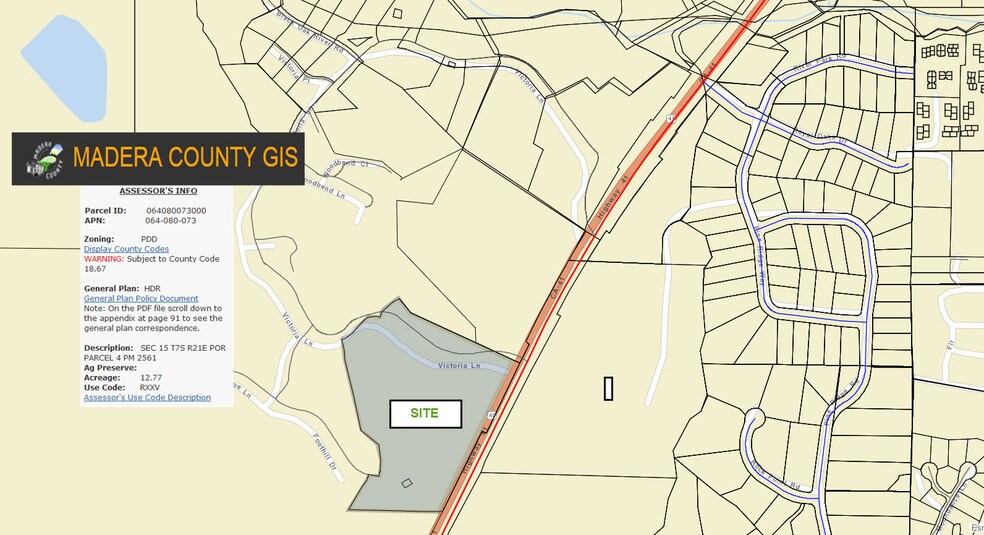 More Photos Of Hwy 41 & Victoria Ln, Oakhurst Land For Sale