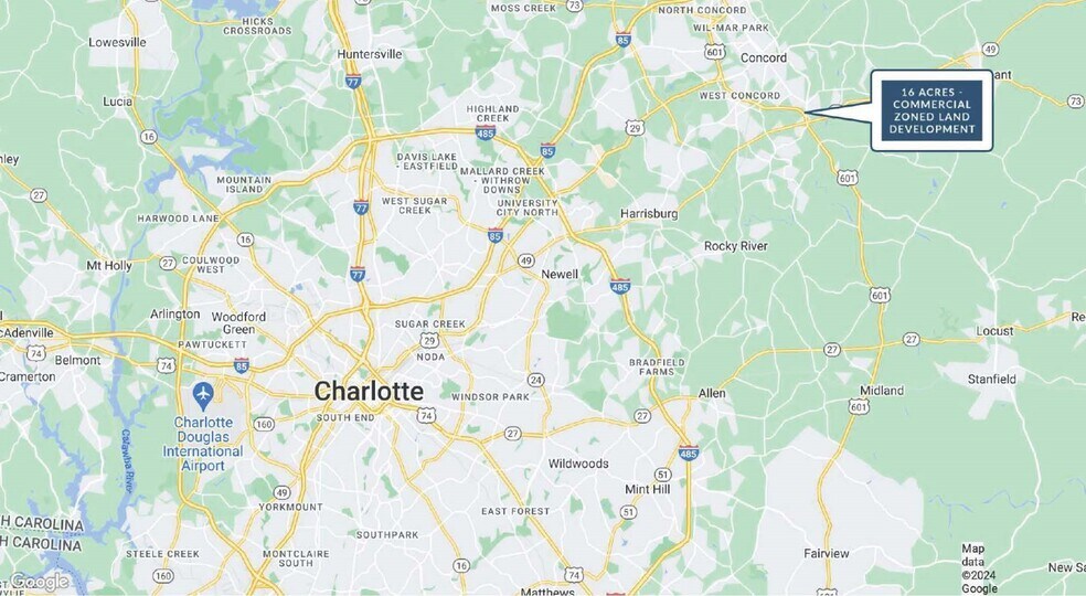 More Photos Of US 601 Byp, Concord Land For Sale