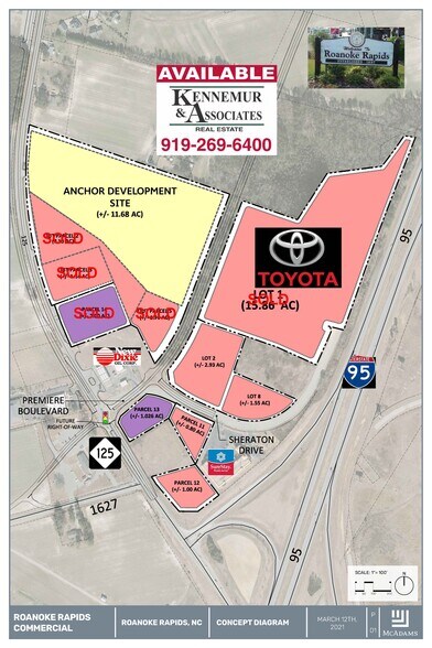 Primary Photo Of Premier Boulevard, Roanoke Rapids Land For Sale