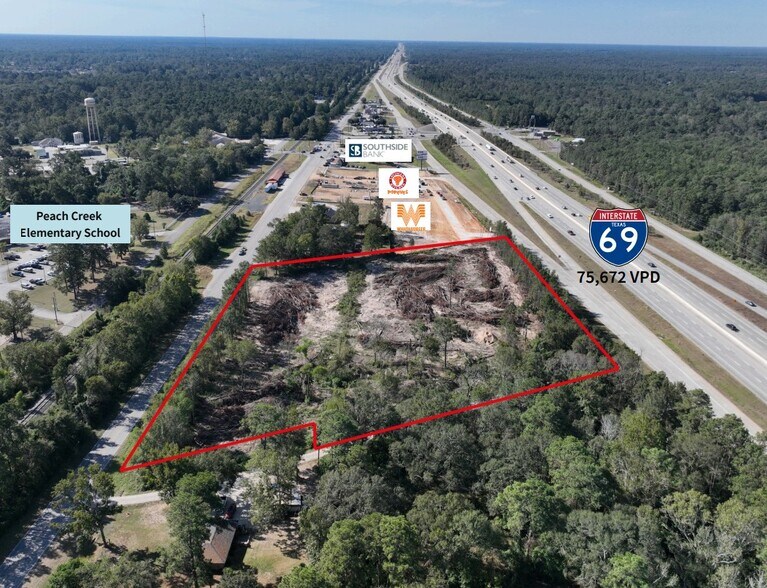 Primary Photo Of Hwy 69 & FM 2090, Splendora Land For Sale