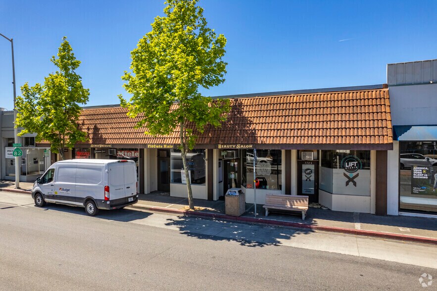 More Photos Of 1177-1185 El Camino Real, Menlo Park Storefront For Lease