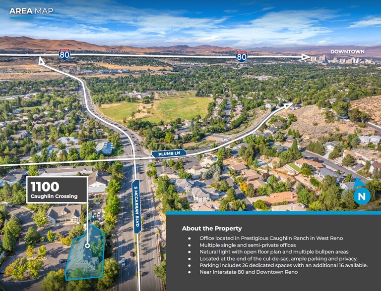 More Photos Of 1100 Caughlin Crossing, Reno Office For Lease