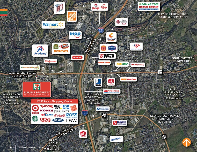More Photos Of 1315 W University Ave, Georgetown Convenience Store For Sale