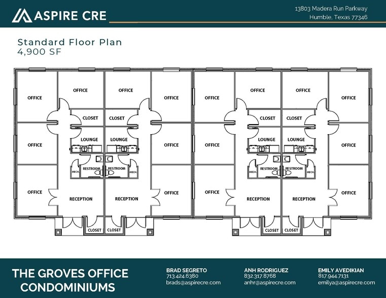 More Photos Of 13803 Madera Run, Humble Office For Sale