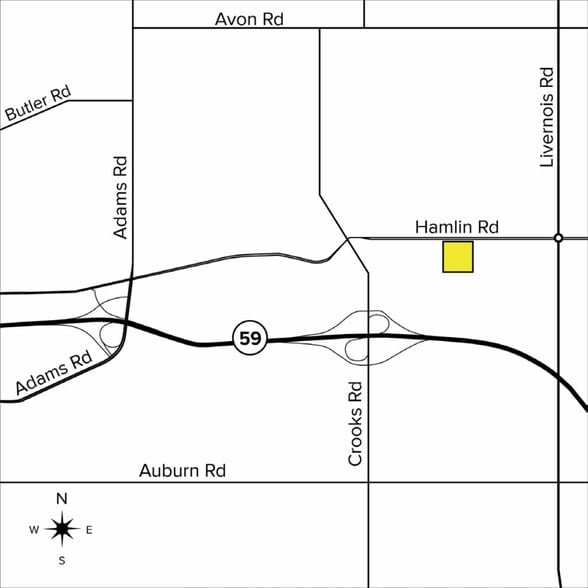 More Photos Of 1541-1595 W Hamlin Rd, Rochester Hills Warehouse For Lease