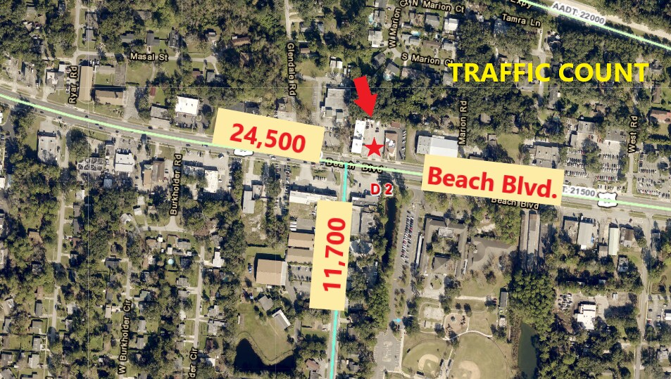 More Photos Of 6701 Beach Blvd, Jacksonville Freestanding For Lease