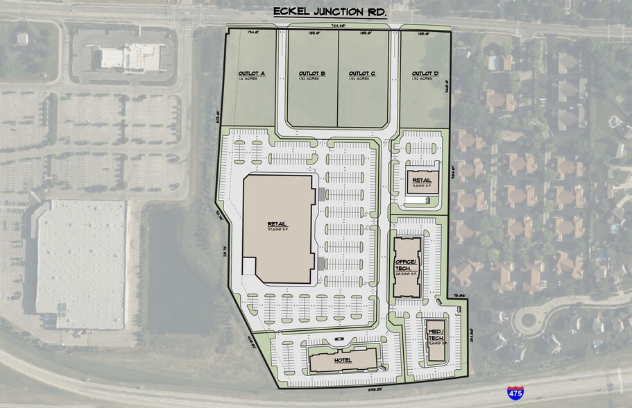 More Photos Of 12301 Eckel Junction Rd, Perrysburg Land For Lease