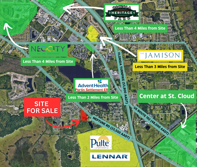 Primary Photo Of Neptune Rd, Kissimmee Land For Sale