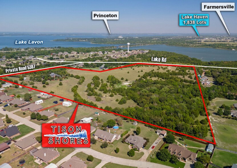 More Photos Of 486 Lake Rd. rd, Lavon Land For Sale