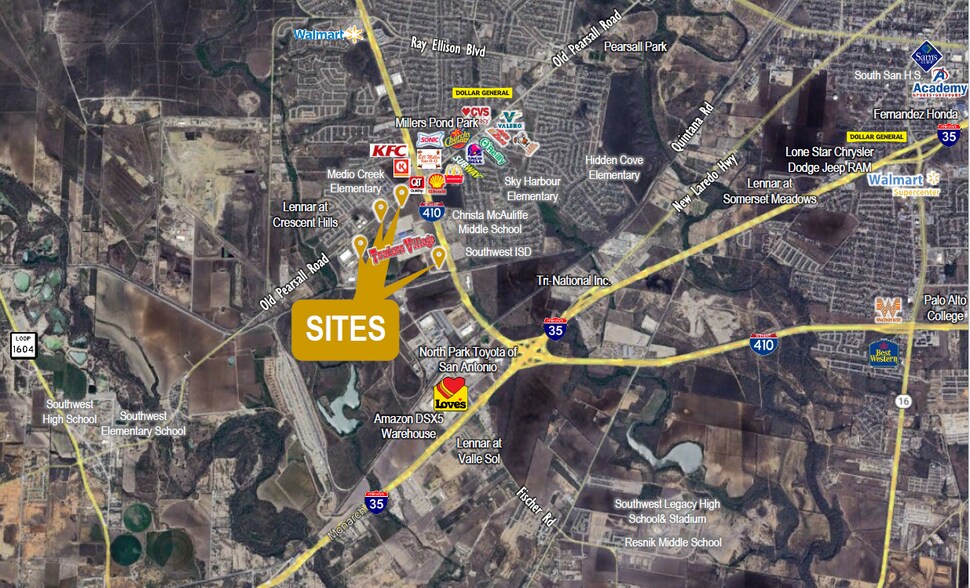 More Photos Of Loop 410 @ Old Pearsall Road, San Antonio Land For Sale