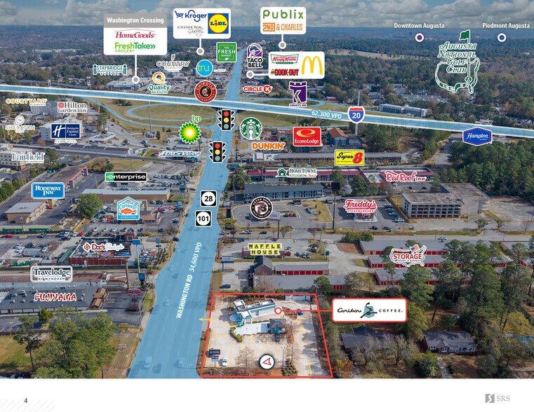 More Photos Of 3050 Washington Rd, Augusta Fast Food For Sale