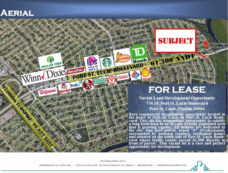 Primary Photo Of 774 SE Port St Lucie Blvd, Port Saint Lucie Land For Lease
